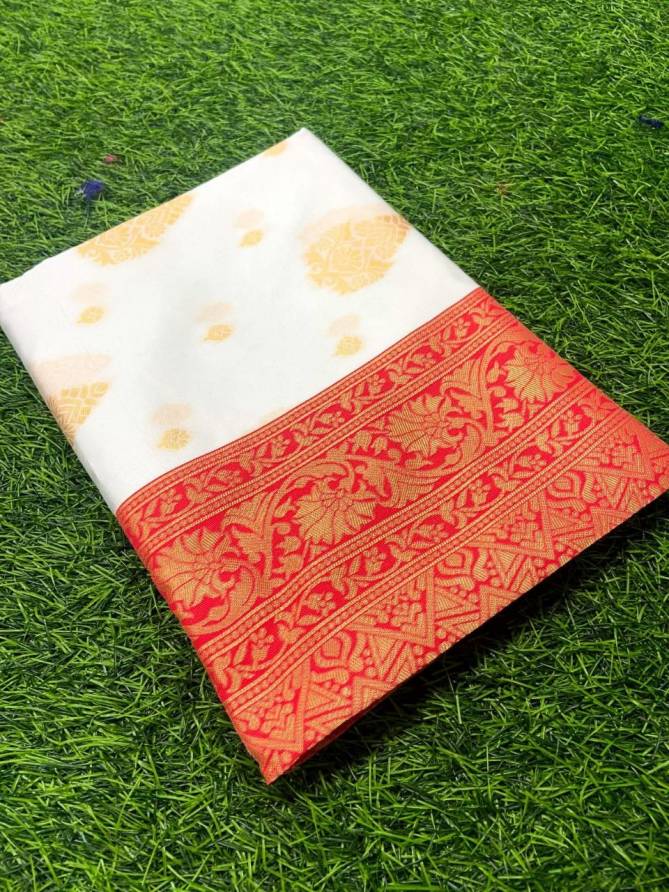 Ddf Durga Soft Lichi Silk Designer Sarees Catalog