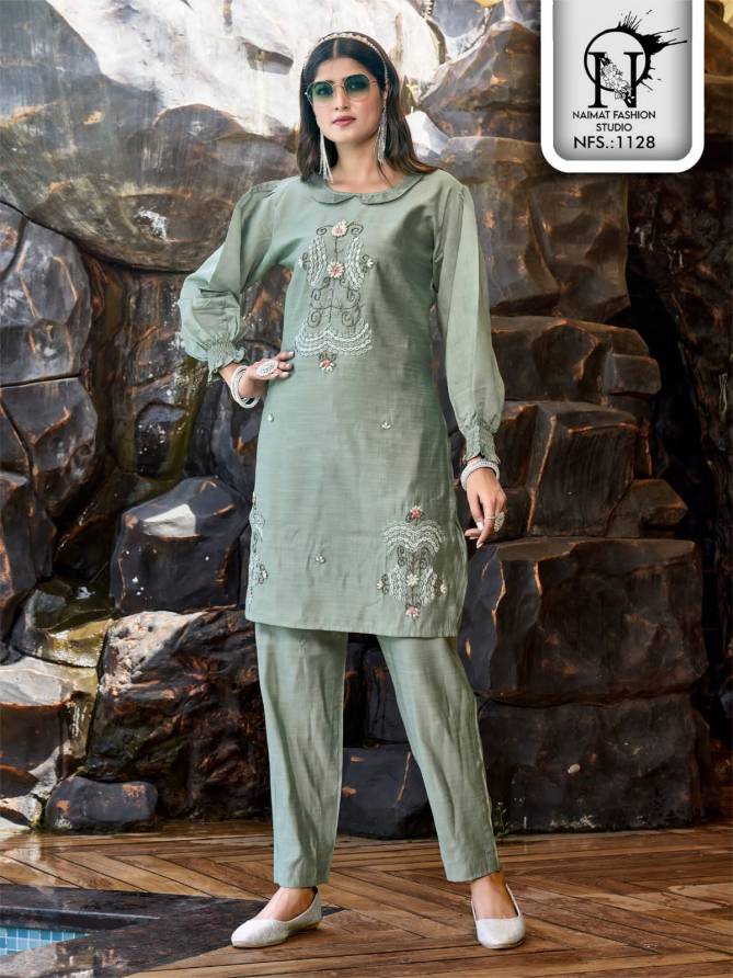 Naimat Fashion Studio 1128 Tunic Kurti With Bottom Wholesale Online