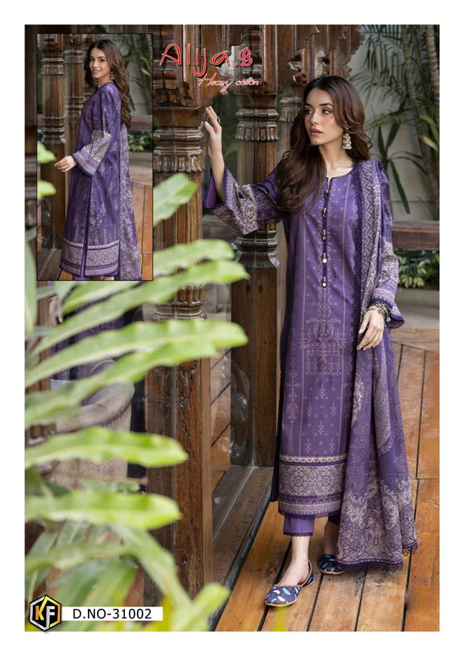 Alija B Vol 31 By Keval Cotton Printed Pakistani Dress Material Exporters In India