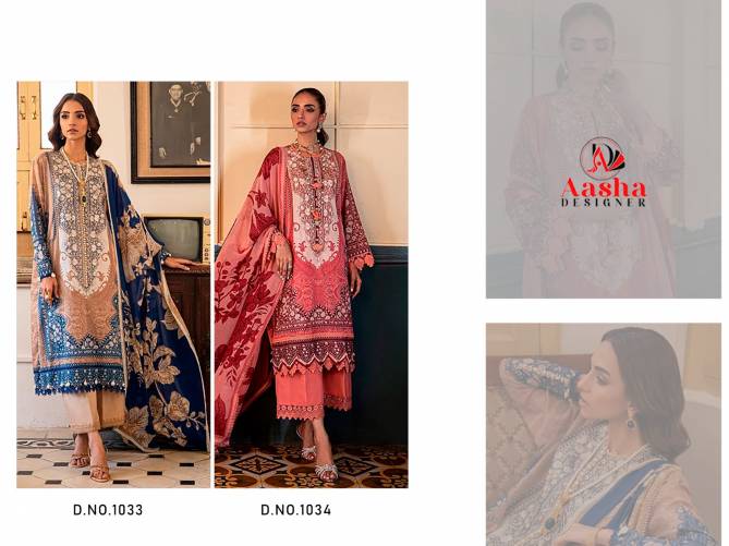 Sana Safinaaz Vol 1 By Aasha Cotton Pakistani Suits Catalog