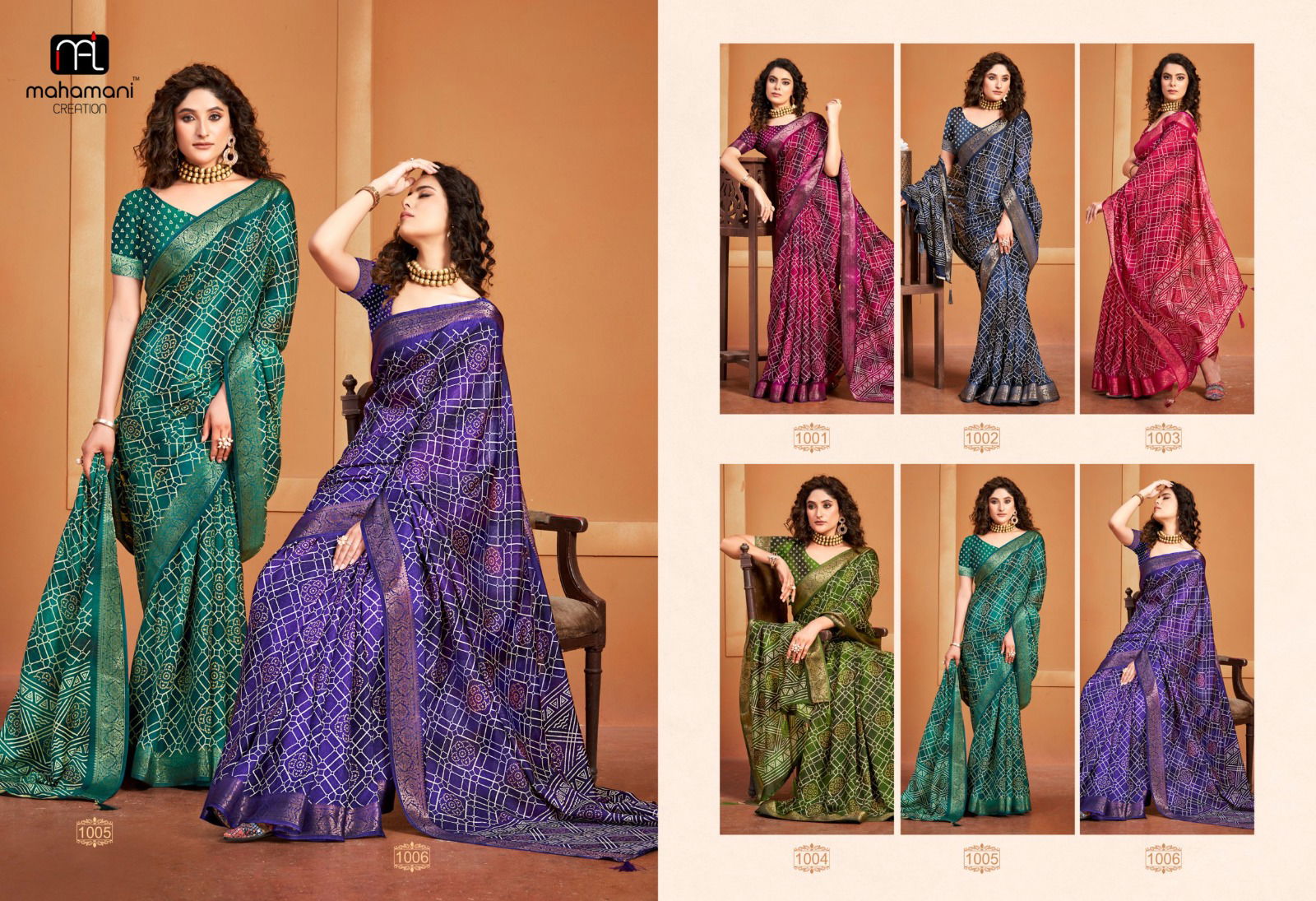 Kusum Vol 7 By Mahamani Creation Printed Saree Wholesale Market In Surat