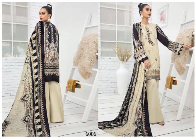 Iris 6 Latest Designer Printed Casual Wear Cotton Dress Material Karachi Dress Material Collection