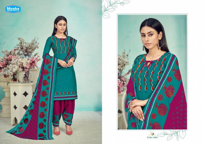 Megha Panghat Vol 1 Exclusive Pure Cotton Printed Casual Wear Dress Material Collection 