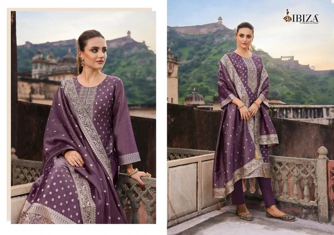 Tyohaar Ka Angan By Ibiza Banarasi Silk Salwar Kameez Orders In India