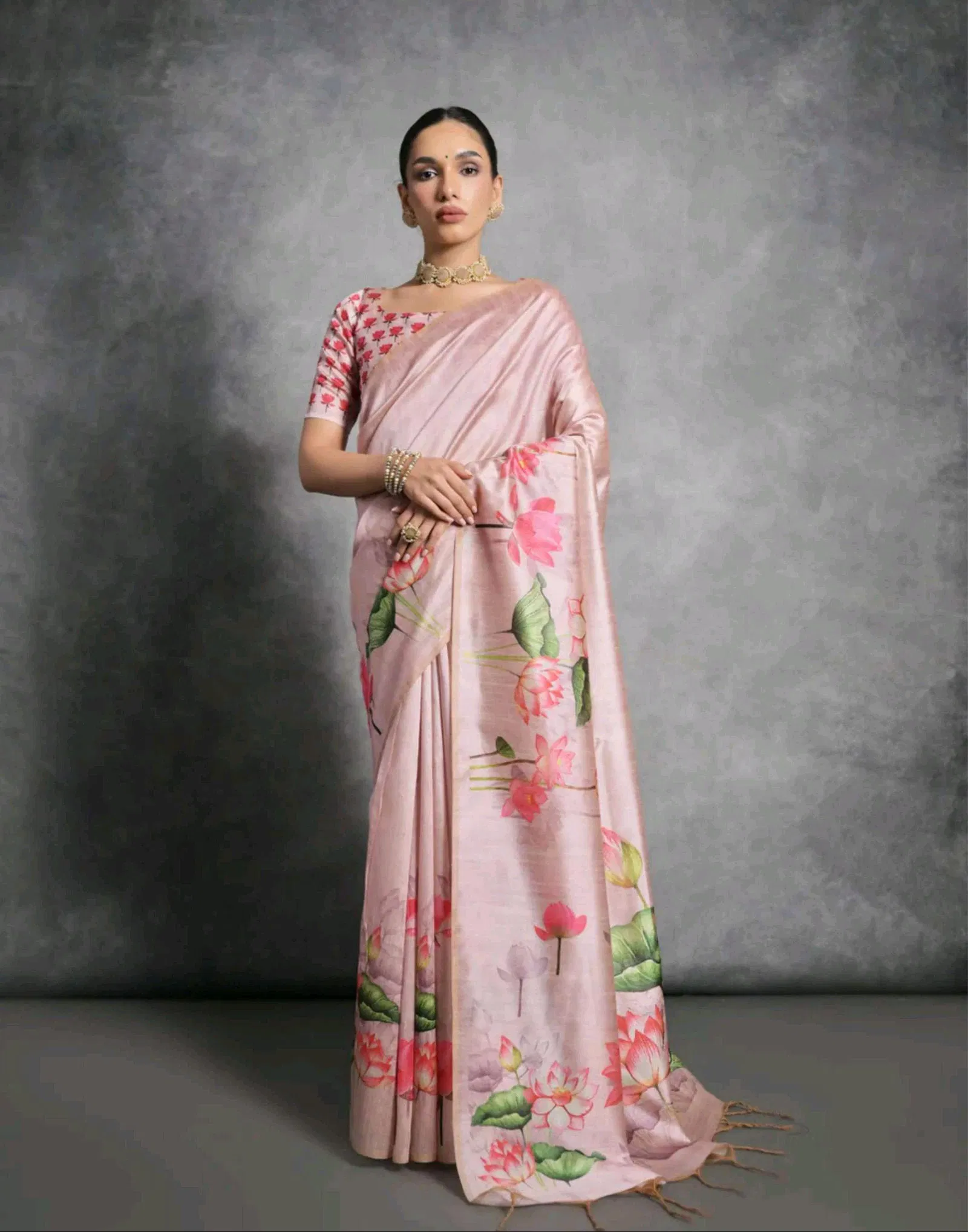 Kamal Bagh By Rajyog Tusser Silk Saree Wholesalers In Delhi