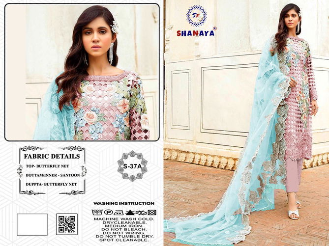 Shanaya S 37 Colors Festive Wear Heavy ButterFly Net Pakistani Salwar Kameez Collection
