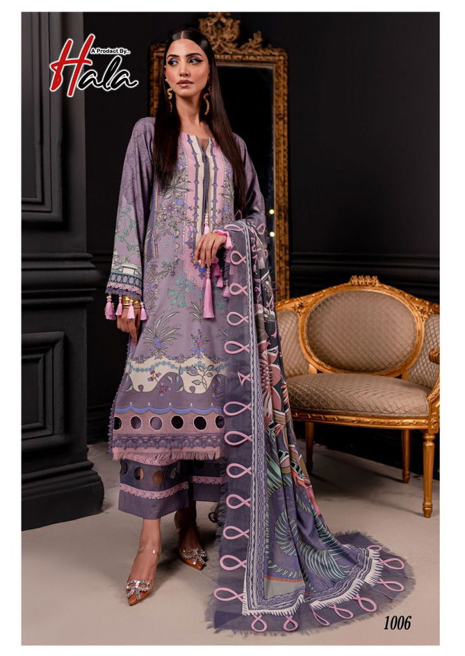 Azure Vol 1 By Hala Cotton Printed Pakistani Dress Material Orders In India