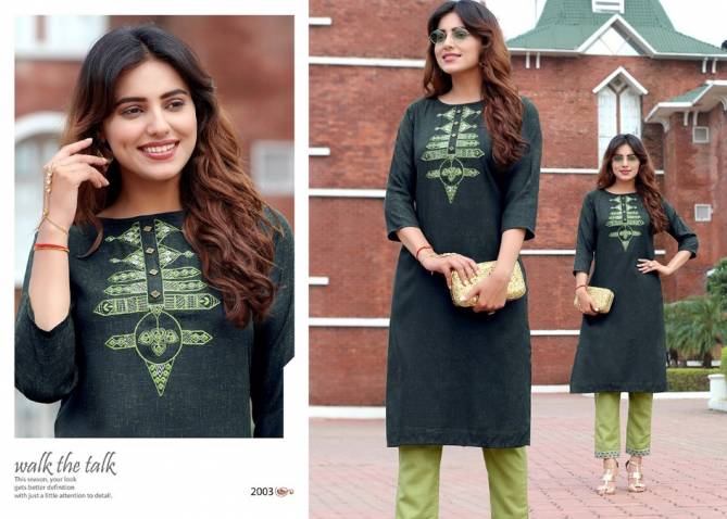 Arion Radhey Vol 2 Latest Designer Casual Party Wear Flex Cotton Kurtis Collection With Bottom 