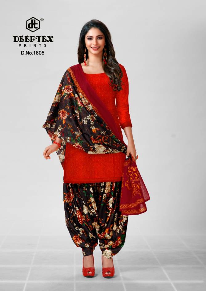 Deeptex Pichkari 18 Pure Cotton Printed Casual Wear Dress Material Collection
