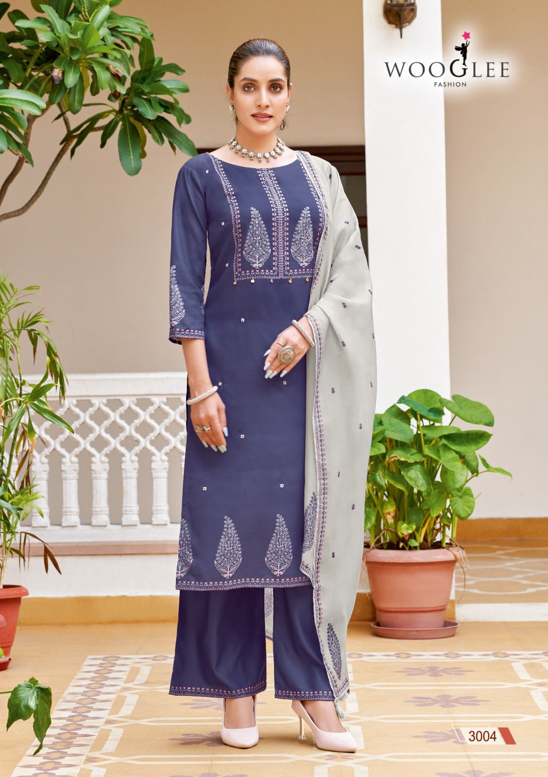 Swaraj By Wooglee Viscose Weaving Kurti With Bottom Dupatta Orders In India