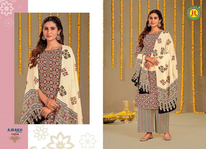 Jt Ajrakh Special Vol 1 Printed Cotton Dress Material Catalog