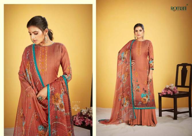 Romani Kiara Fancy Designer Ethnic Wear Designer Dress Material Collection
