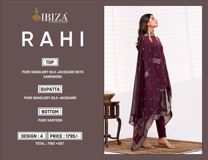 Rahi By Ibiza Banglory Silk Designer Salwar Kameez Wholesale Market In Surat