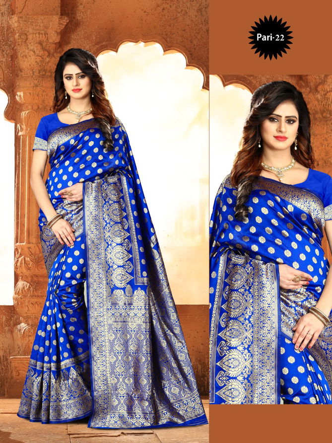 Sringar 6 Latest Heavy Banarasi Silk Printed Beautiful Designer Border Sarees Collection  