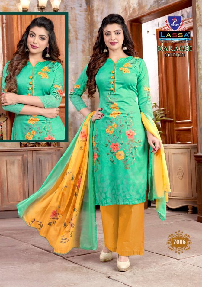 Arihant Lassa Karachi 7 Printed Casual Wear Designer Cotton Dress Collection
