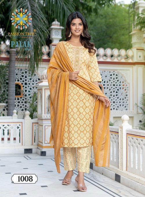 Palak Vol 2 By Passion Tree Capsule Printed Kurti With Bottom Dupatta Exporters In India