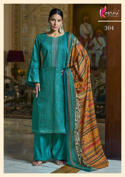 Ruhi By Kesari Lawn Pure Jaam Embroidery Dress Material Orders In India