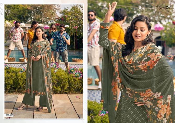 Belliza Namya Ready Made Latest Fancy Ethnic Wear Designer Salwar Suit Collection