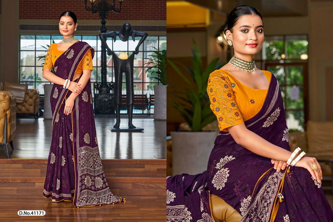 Ojasvi 2 By 5D Designer Jacquard Brasso Sarees Orders In India