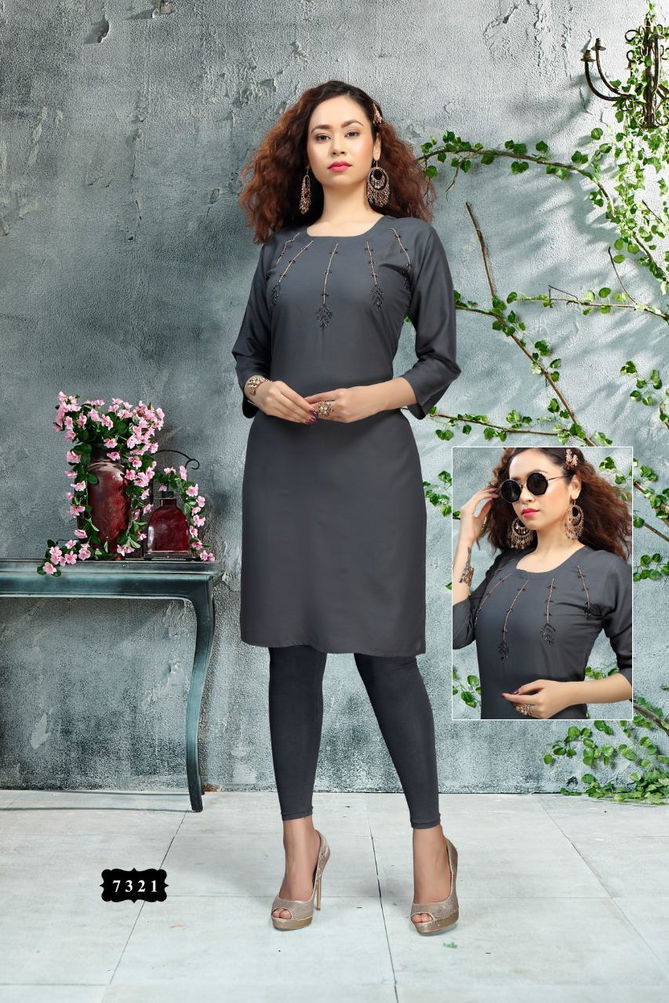 Ft Lotus Simple Latest Designer fancy Ethnic Regular Wear Kurtis Collection
