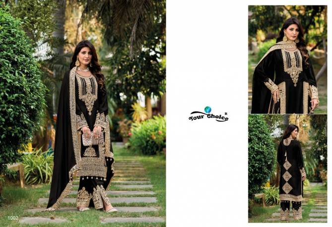 Kayra By Your Choice Chinon Wedding Designer Salwar Suits Wholesale Market In Surat
