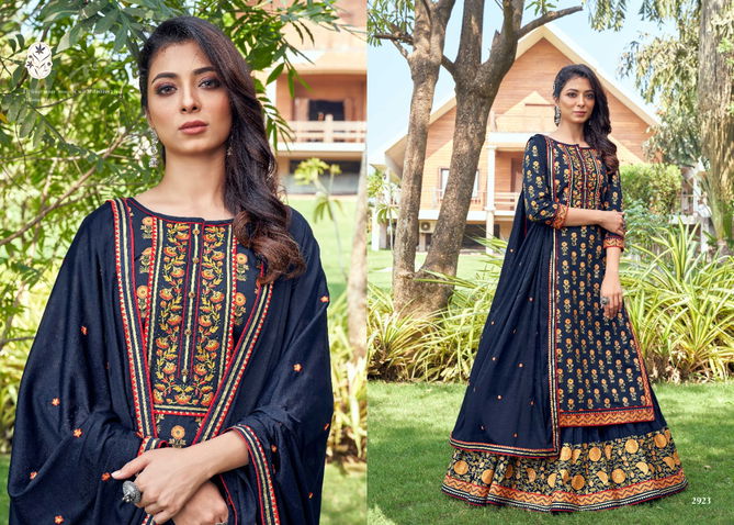 Rangoon Kathak Exclusive Latest Fancy Designer Pure Cotton Print with khatli Hand Work Designer Dress Material Collection
