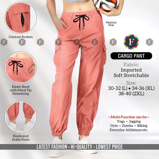 Cargo Pant Soft Stretchable Quality Bottom Heavy Casual Wear Pant Collection
