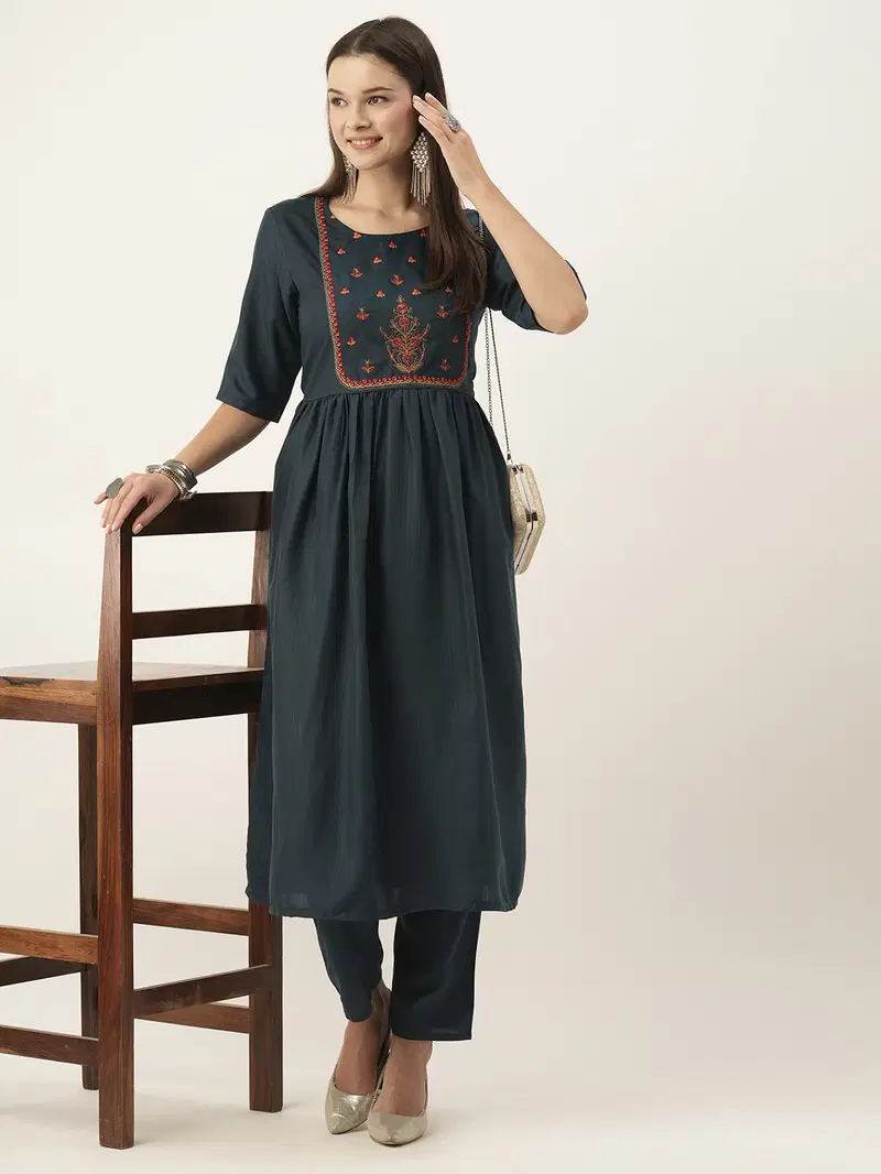 Aarvi Stylish Flare Magic Cotton Kurti Wholesalers In Delhi