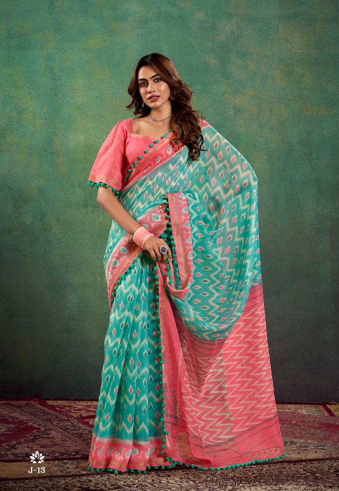 Pumpum 13 By Sr Mul Mul Cotton Daily Wear Saree Exporters In India