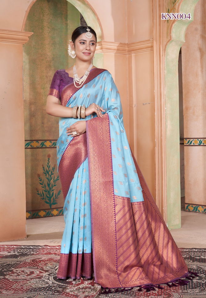 Kanana By 3 Of Kanjivaram Silk Occasion Wear Sarees Suppliers In India