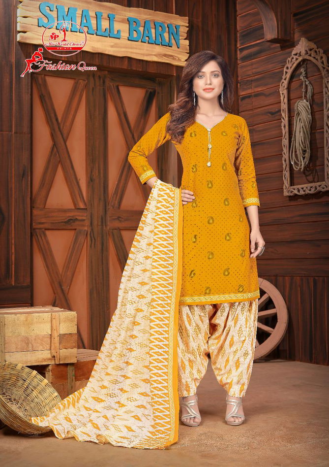 Miss World Fashion Queen 6 Latest Fancy Designer Regular Casual  Wear Pure Cotton Printed Cotton Collection
