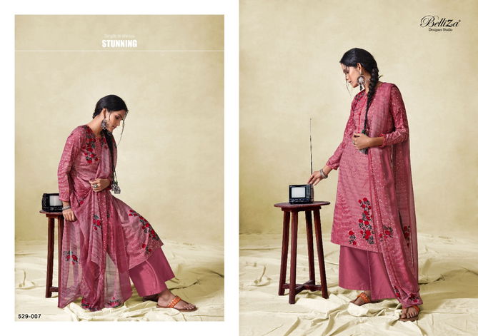 Belliza Richa Latest Fancy casual Wear Pure Original Rayon Digital Printed Designer Dress Material Collection
