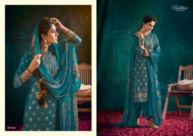 Belliza Neeza Premium Casual Daily Wear Cotton Printed Dress Material Collection