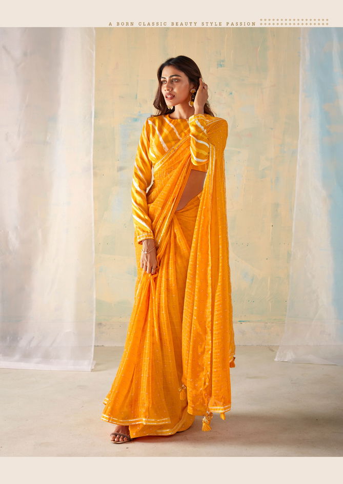 Sadi By Rajyog Georgette Fancy Saree Catalog