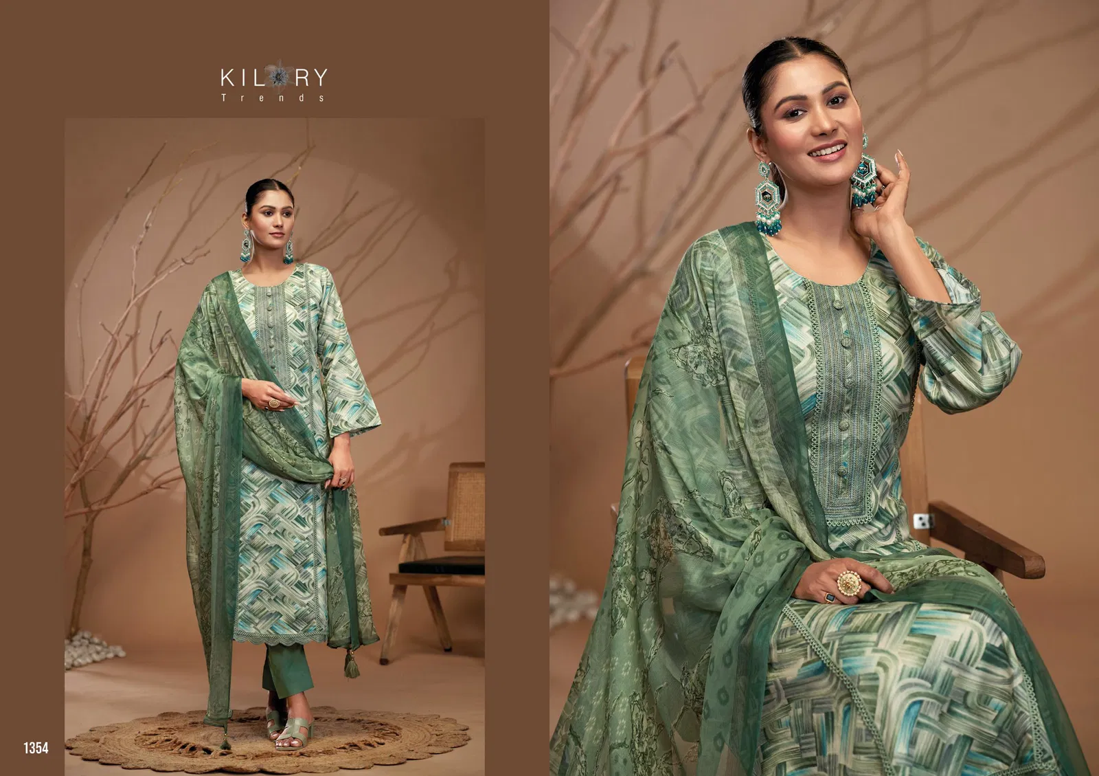 Wo Noor By Kilory Lawn Cotton Digital Printed Salwar Kameez Orders In India