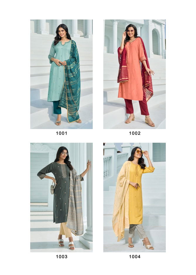 Ekaya By Wanna Pure Viscose Readymade Suits Catalog