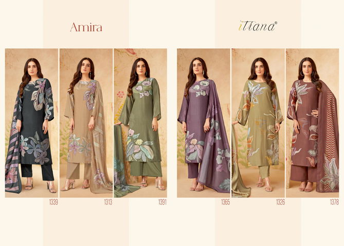 Amira By Itrana Sahiba Muslin Silk Digital Printed Dress Material Orders In India