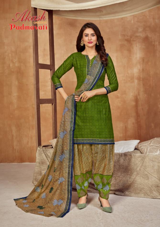 Akash Padmavati 12 Latest fancy Casual Regular Wear Printed Cotton Collection