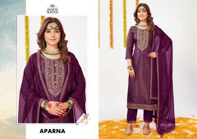 Aparna By Panch Ratna Cotton Dress Material Wholesale Market In Surat With Price
