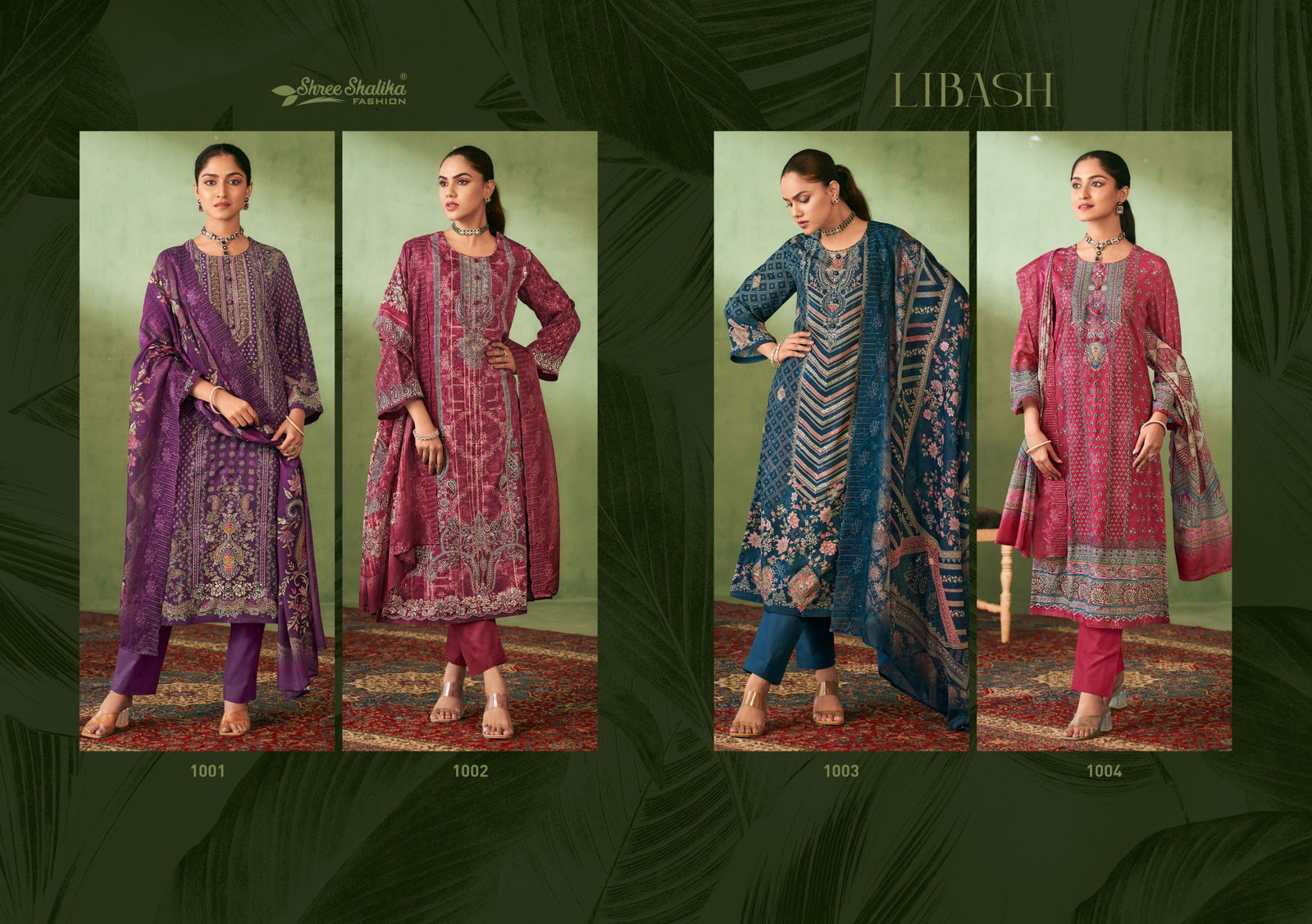 Libash By Shree Shalika Lawn Cotton Designer Salwar Kameez Wholesale Price