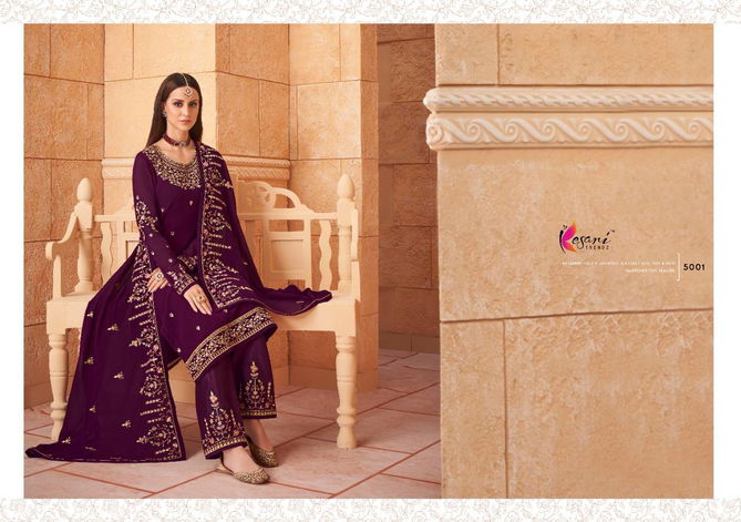 Kesari Hayat 1 Festive Wear Georgette Embroidery Diamond Work  Designer Salwar Kameez Collection
