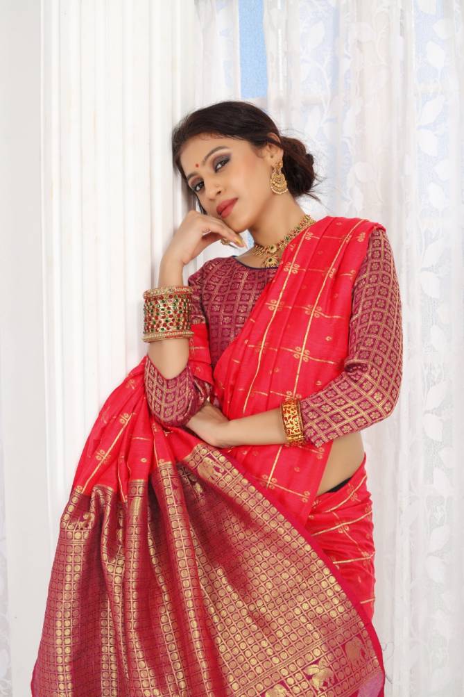 Rajyog Tanmay Exclusive Heavy Wedding Wear Latest Designer Soft silk weaving Saree Collection