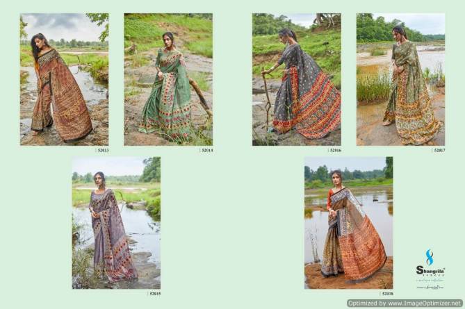 Shangrila Rashmi Latest Designer Digital printed Party Wear And Regular Wear Georgette Saree Collection 
