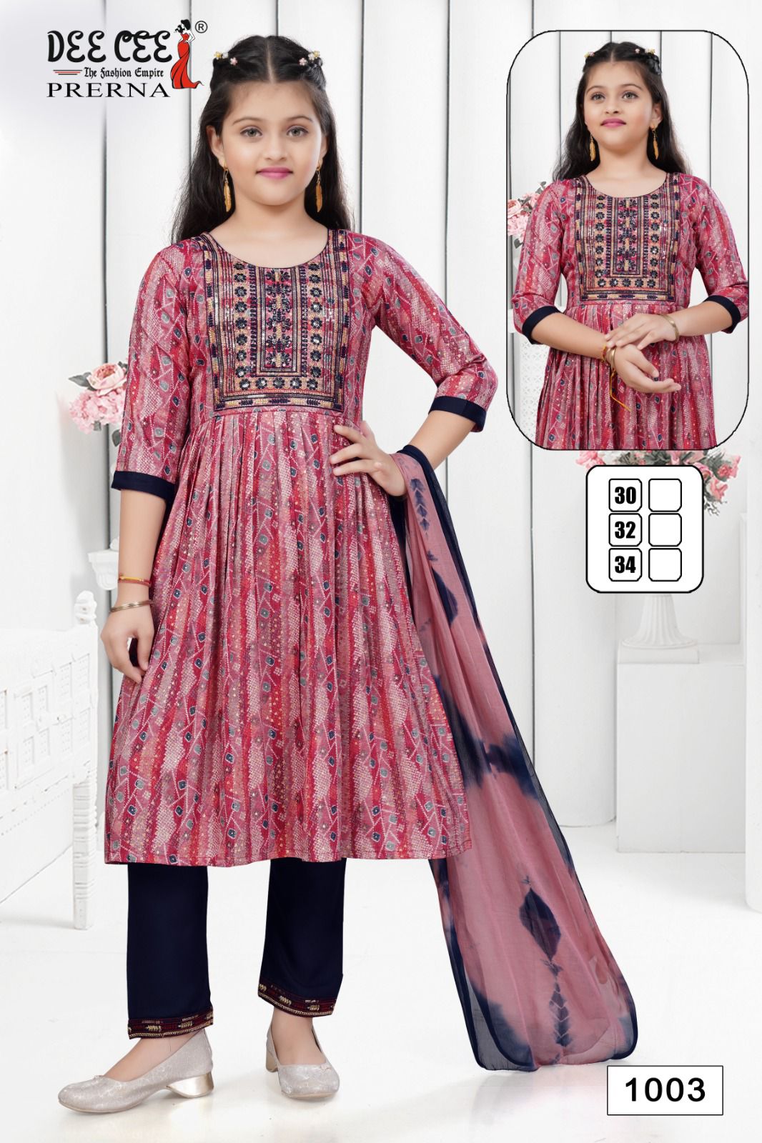 Prerna By Deecee Kids Girl Wear Kurti With Bottom Dupatta Orders In India