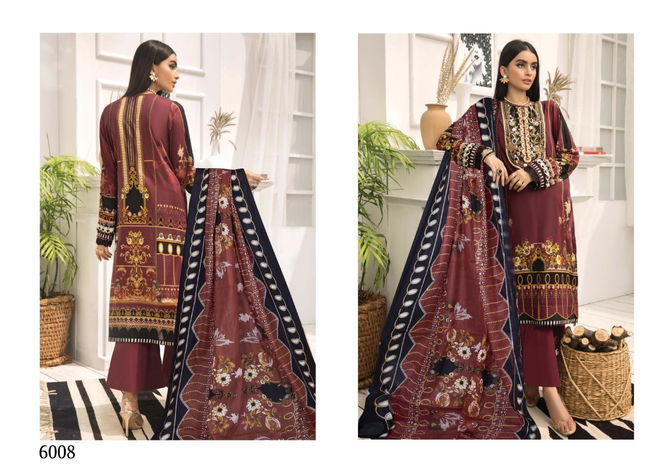 Iris 6 Latest Designer Printed Casual Wear Cotton Dress Material Karachi Dress Material Collection