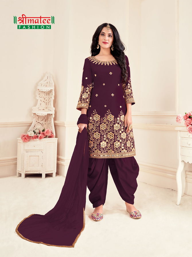 Shreematee Bebo 6 Festive Wear Soft Silk with Embroidery Salwar Kameez Collection
