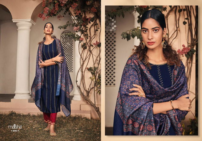 MAISHA ALAYAH Fancy Designer Heavy Festive Wear Pure Rayon With Embroidery Work And Hand Work Salwar Suit Collection