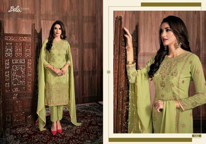 Bela Presia Latest Fancy Designer Casual Wear Georgette Churidar Salwar Suits Collection
