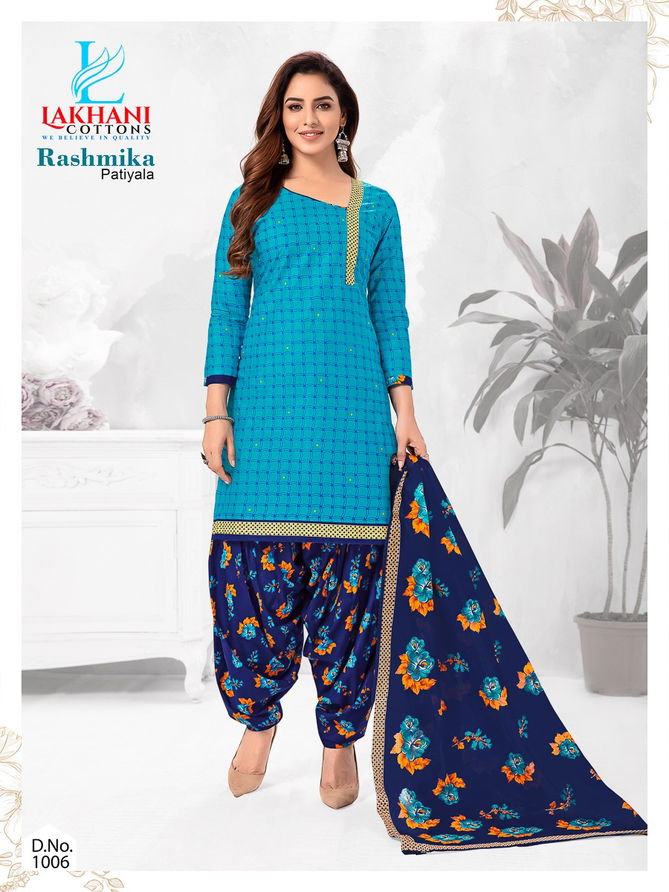 Lakhani Rashmika Patiyala 1 Latest fancy Designer casual Wear Readymade Salwar Suit Collection
