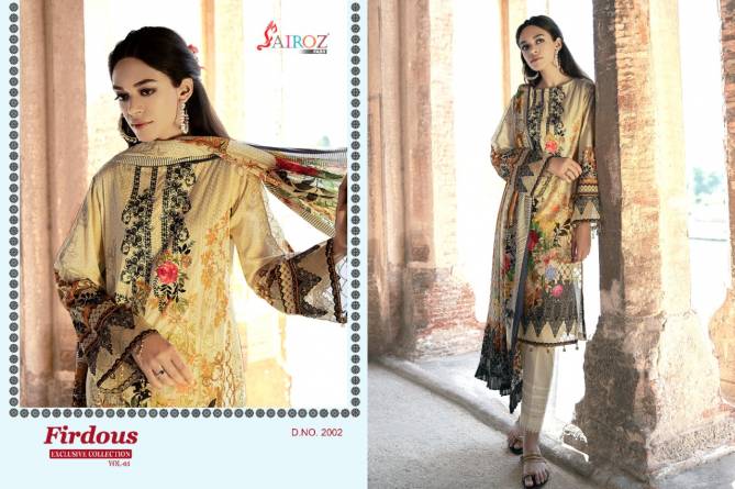 Sairoz Firdous 3 Premium Limited Edition Festive Wear Pakistani Collection

